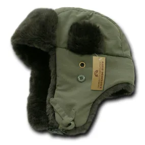 1 Dozen Aviator Bomber Faux Fur Flap Caps Hats Winter Trooper Trapper Wholesale Lots!