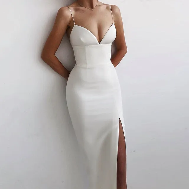 Adyce Bodycon Split Evening Dress