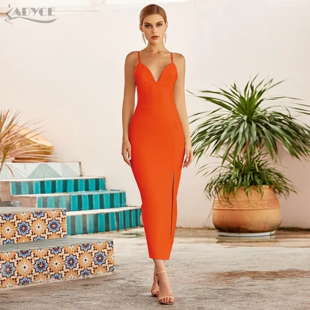 Adyce Bodycon Split Evening Dress