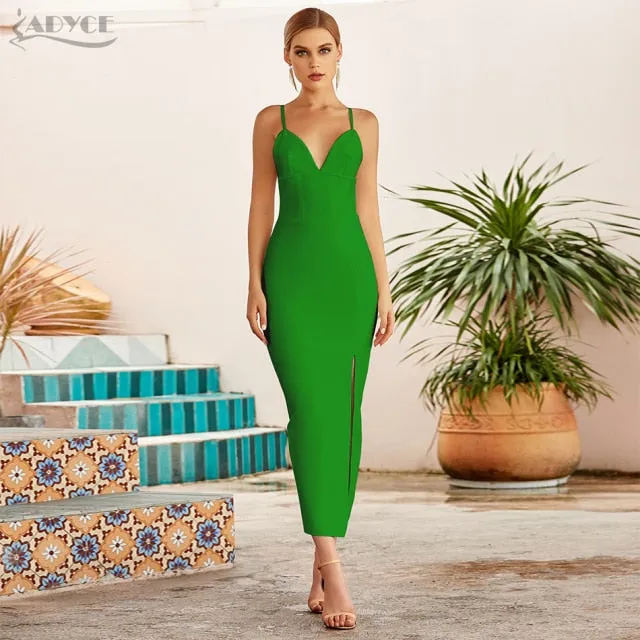 Adyce Bodycon Split Evening Dress