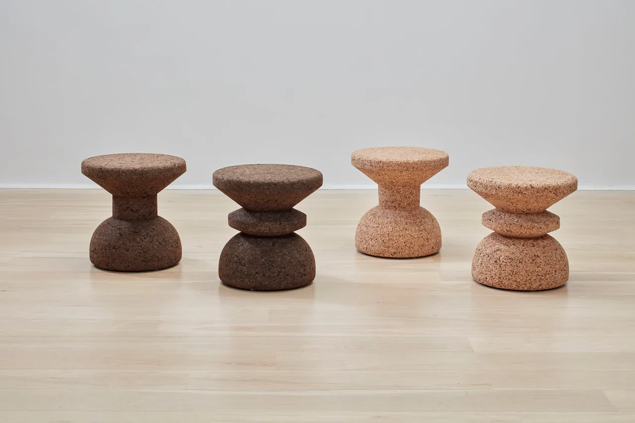 African Cork Stool | Natural