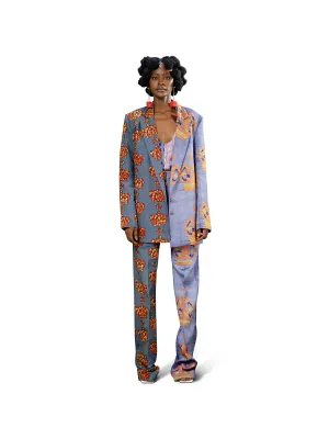 Ankara & Akwete Blazer