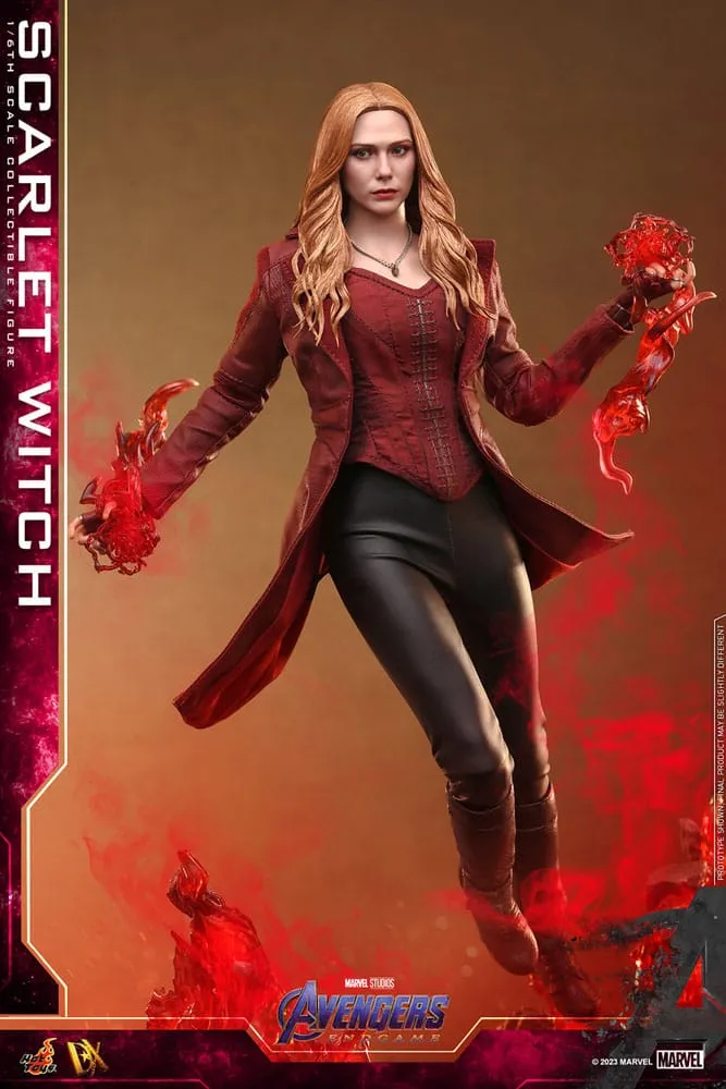 avengers: endgame dx action figure 1/6 scarlet witch 28 cm  figurines  marvel  figure