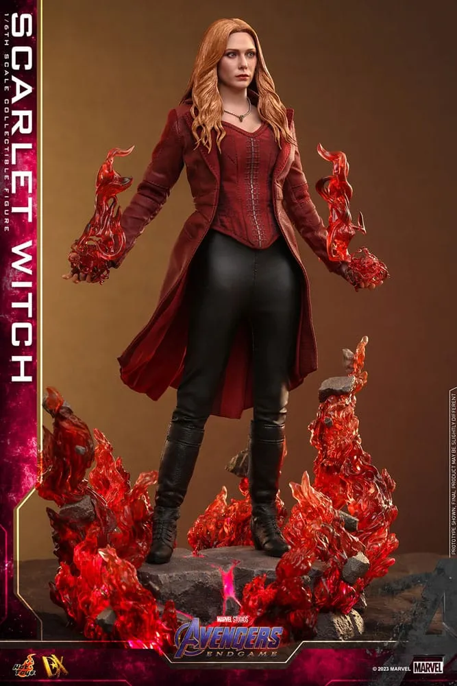 avengers: endgame dx action figure 1/6 scarlet witch 28 cm  figurines  marvel  figure