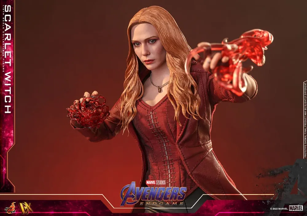 avengers: endgame dx action figure 1/6 scarlet witch 28 cm  figurines  marvel  figure