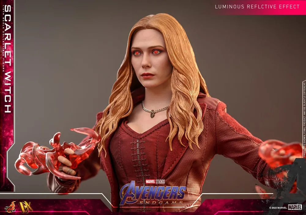 avengers: endgame dx action figure 1/6 scarlet witch 28 cm  figurines  marvel  figure