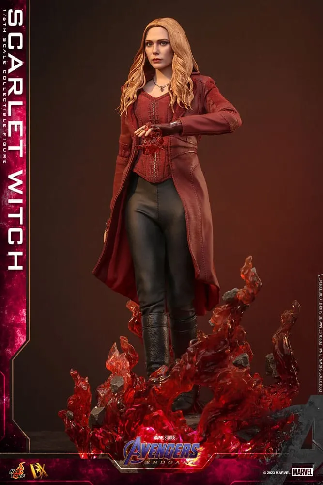 avengers: endgame dx action figure 1/6 scarlet witch 28 cm  figurines  marvel  figure