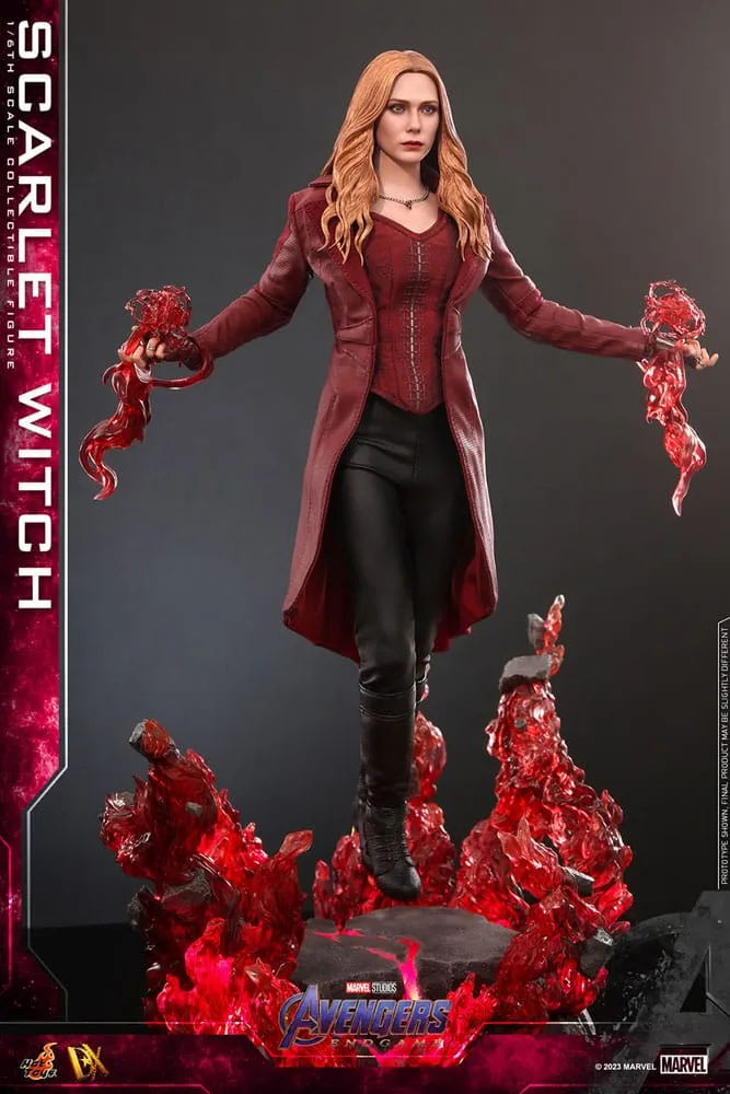 avengers: endgame dx action figure 1/6 scarlet witch 28 cm  figurines  marvel  figure