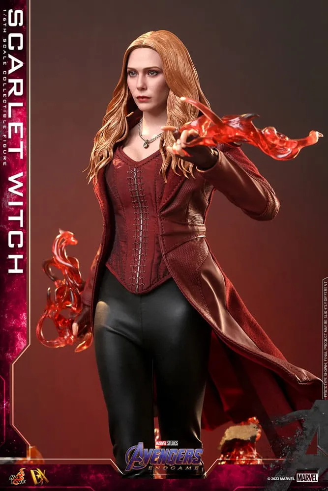 avengers: endgame dx action figure 1/6 scarlet witch 28 cm  figurines  marvel  figure