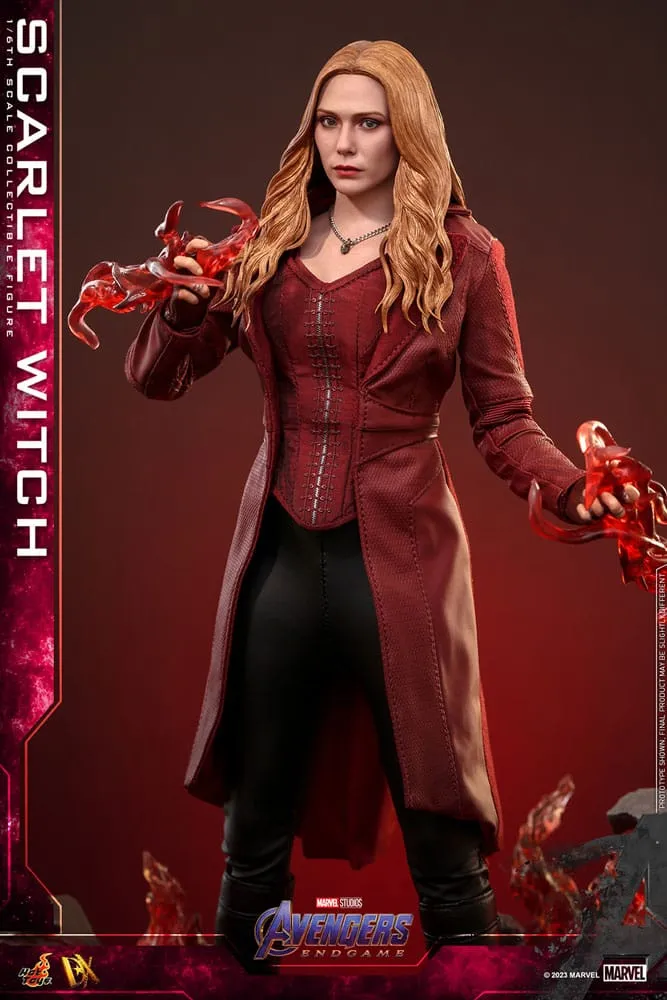 avengers: endgame dx action figure 1/6 scarlet witch 28 cm  figurines  marvel  figure