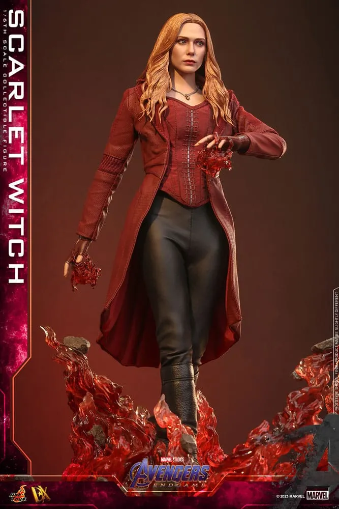 avengers: endgame dx action figure 1/6 scarlet witch 28 cm  figurines  marvel  figure