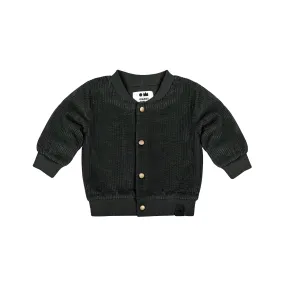 Baby Corduroy Bomber Jacket l Black