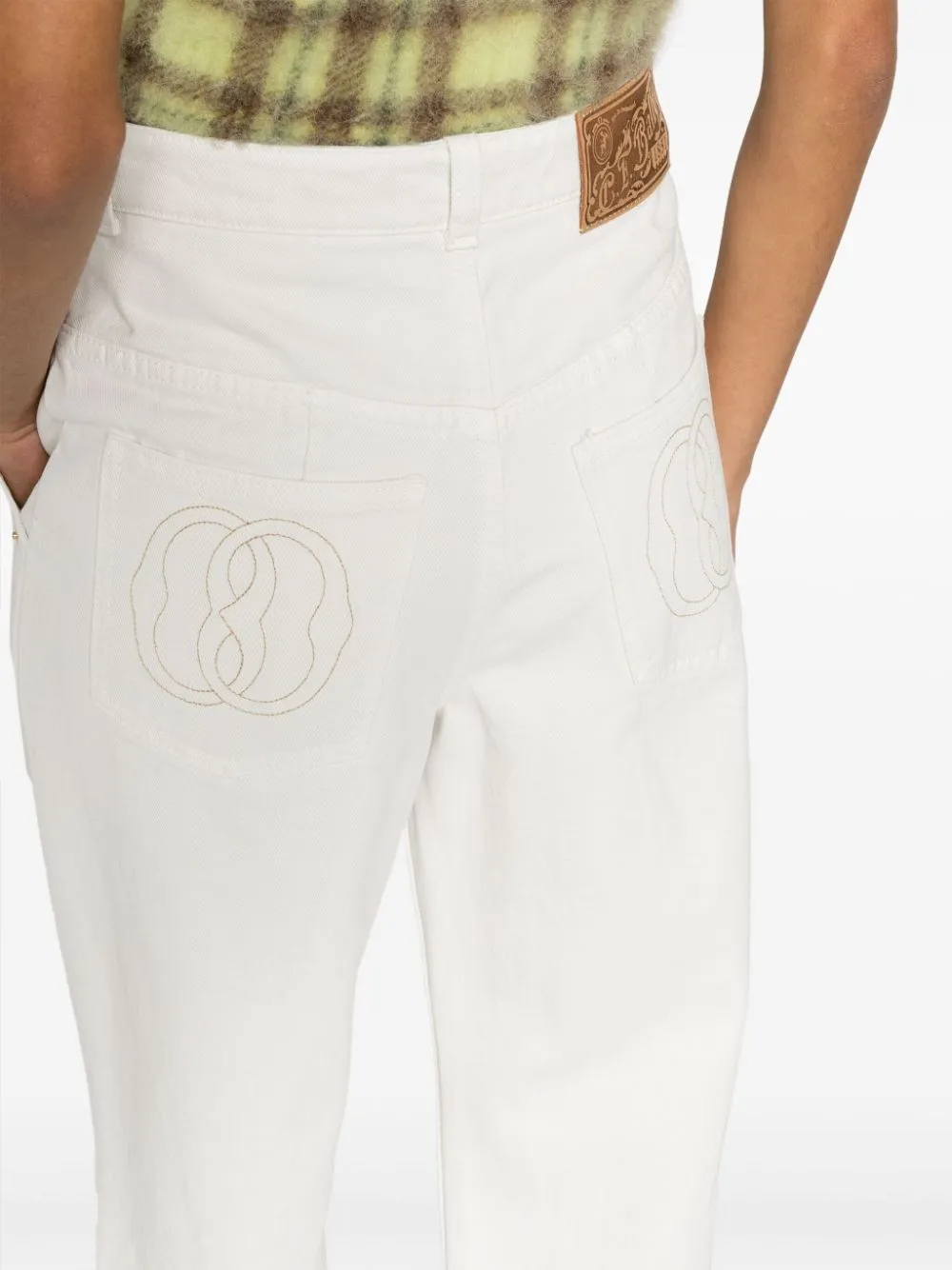 Bally Trousers White