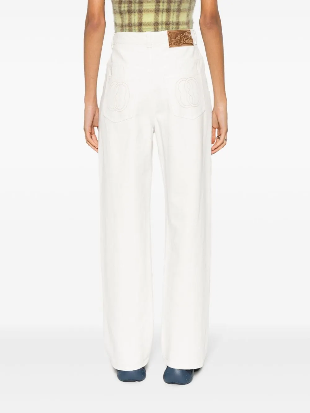 Bally Trousers White