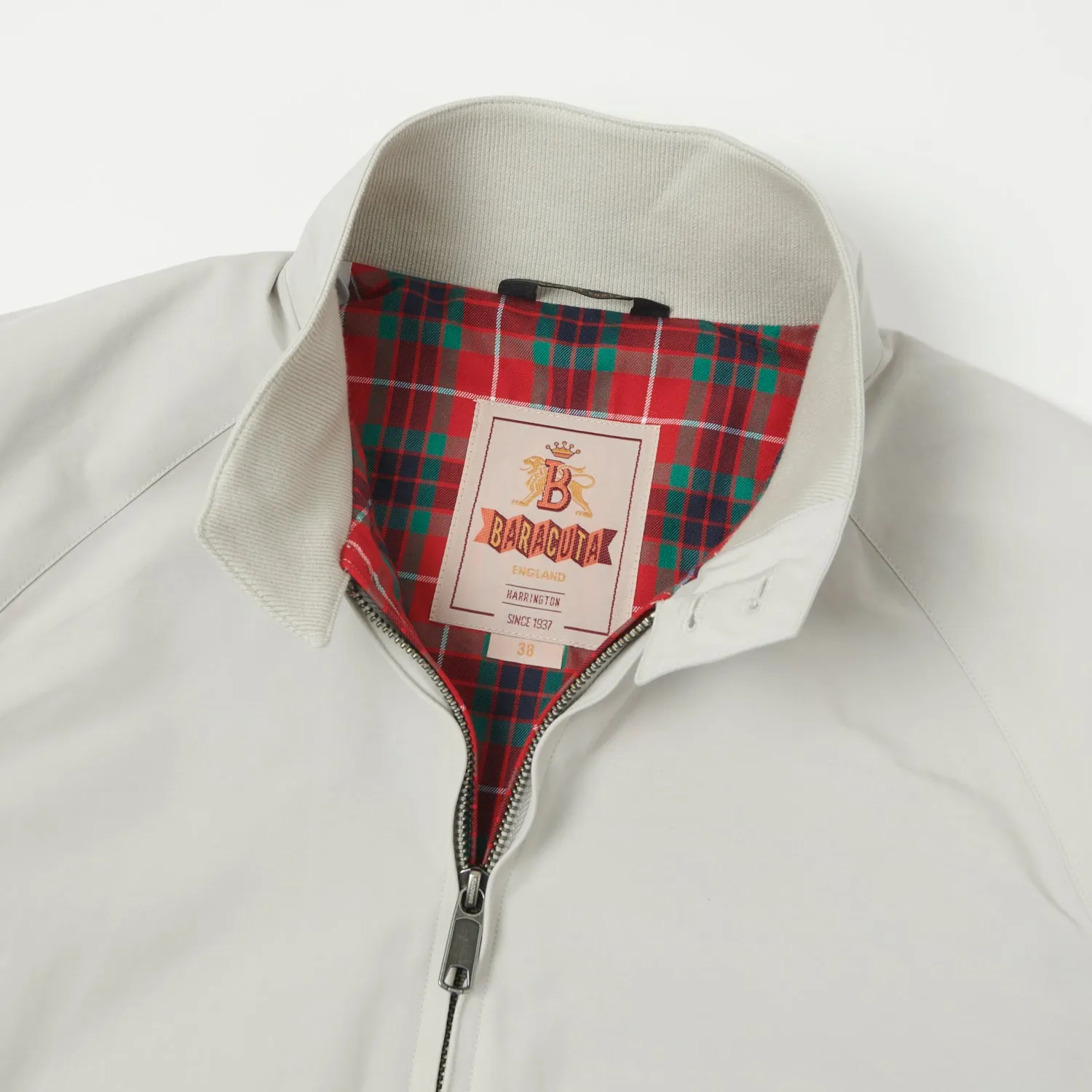 Baracuta G9 'Baracuta Cloth' Harrington Jacket - Mist