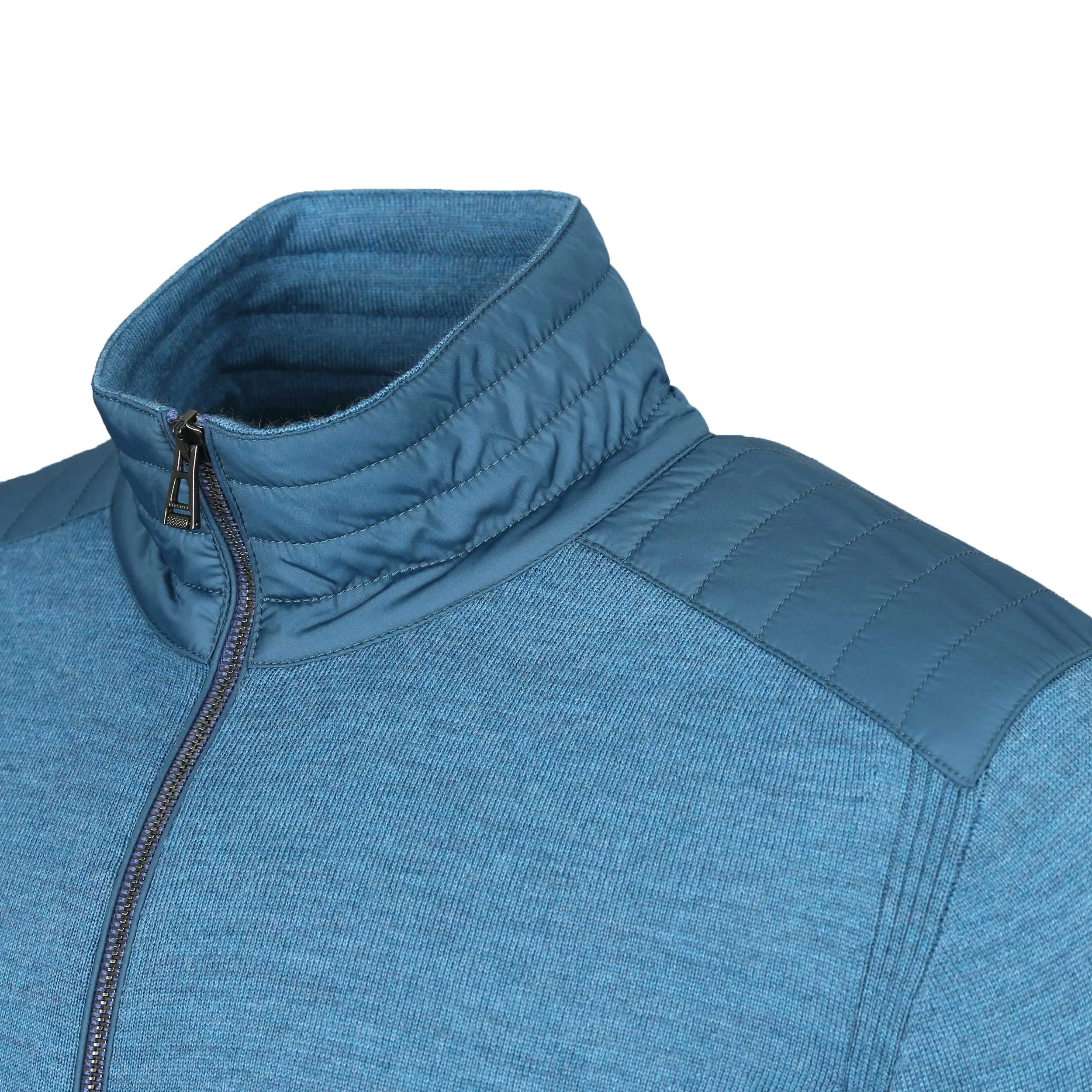 Belstaff Kelby Zip Cardigan in Legion Blue