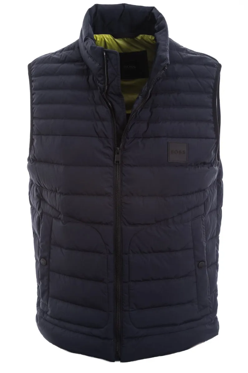 BOSS Oblu Gilet in Dark Blue