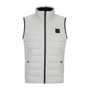 BOSS Odeno Silver Quilted Gilet