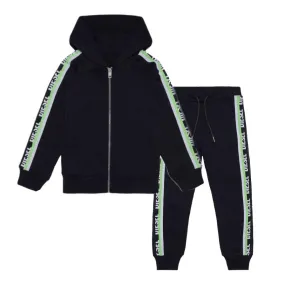 Boys Black Suittyx Tracksuit Set