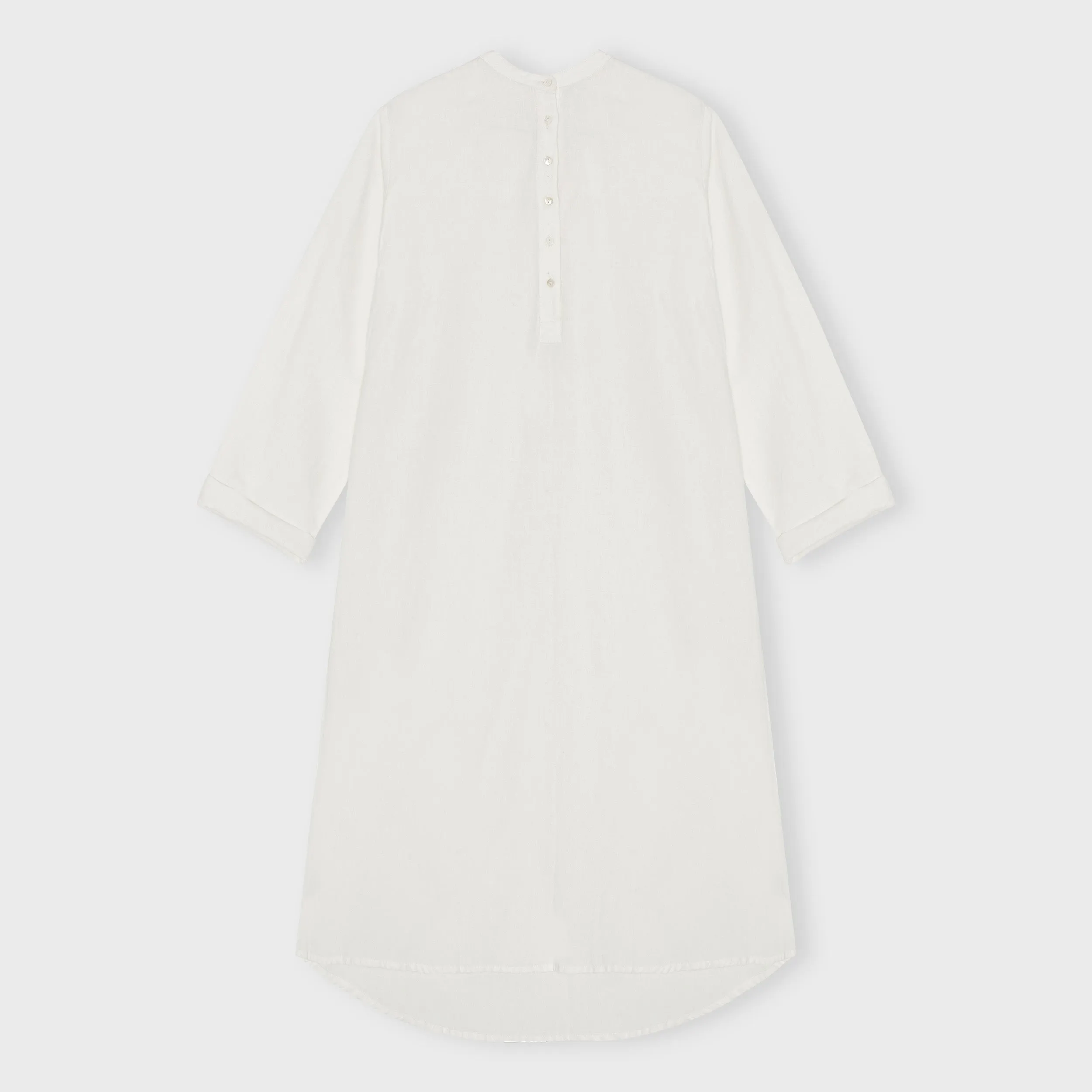 CARE BY ME Cecilie Shirt Organic Cotton Linen Womens Dress