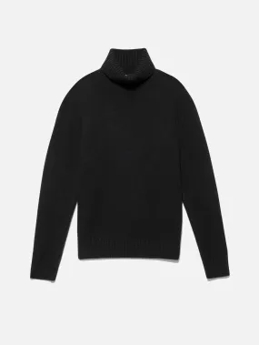 Cashmere Turtleneck -- Noir