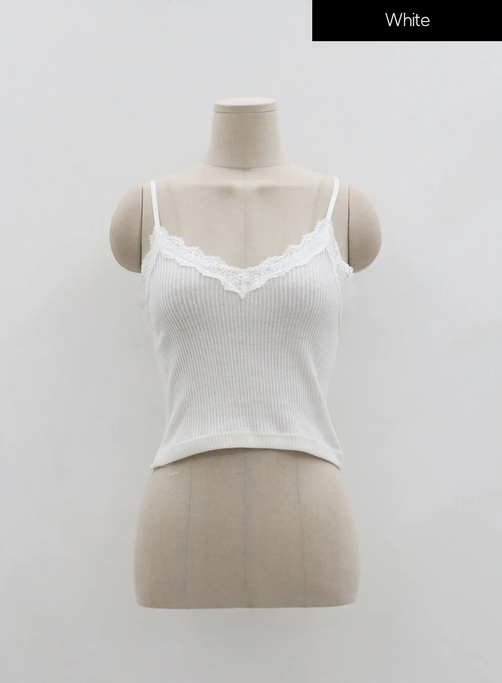 Crop Lingerie Style Tank Top IO26