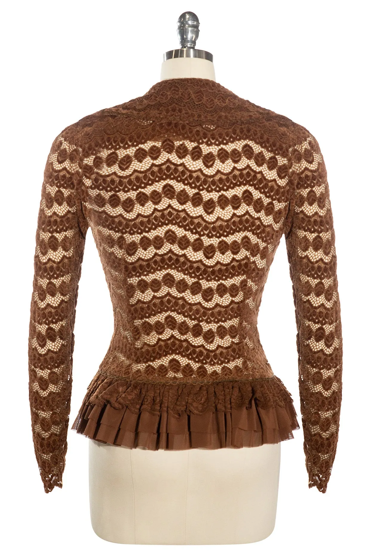 D'Amour Femme Fatale Cardigan (Brown)