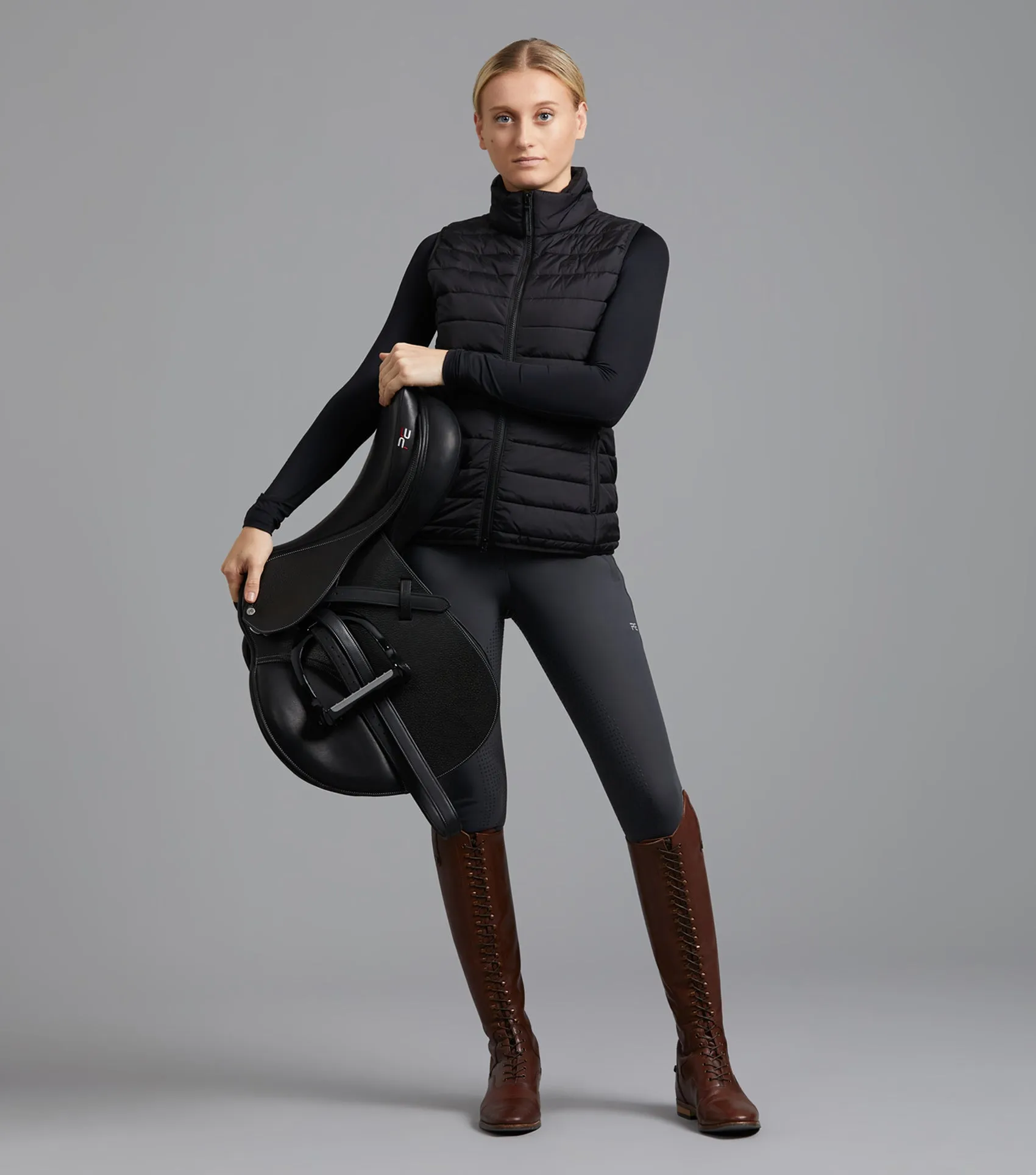 Dante Ladies Riding Gilet Black