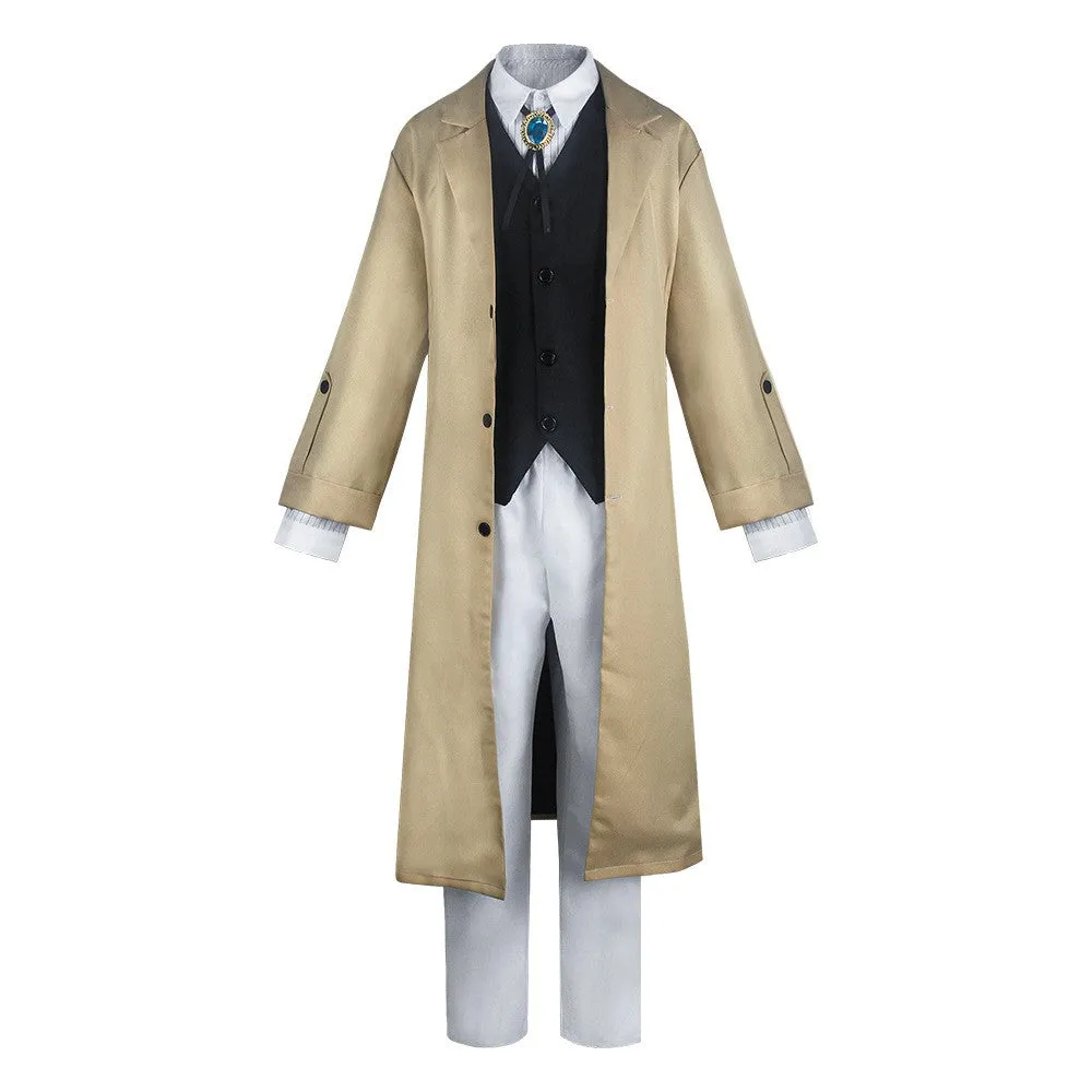 Dazai Osamu Outfits Cosplay Costume Halloween Party Suit