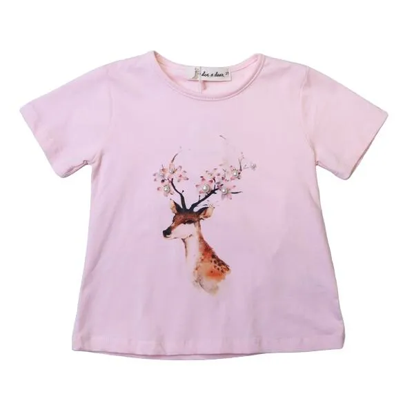 Deer Print Tee