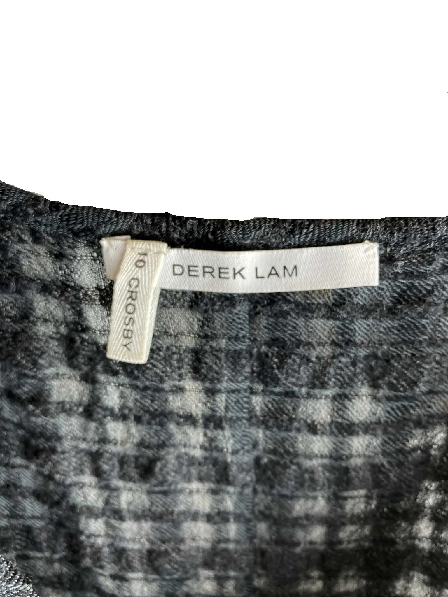 Derek Lam 10 Crosby, Women's Wool Tunic Vest, Charcoal, Size M