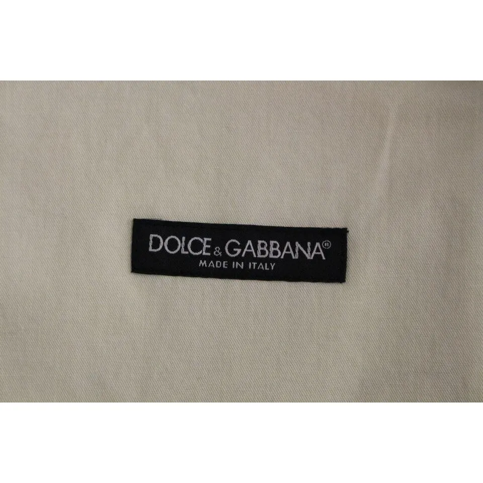 Dolce & Gabbana Elegant Black Manchester Dress Vest