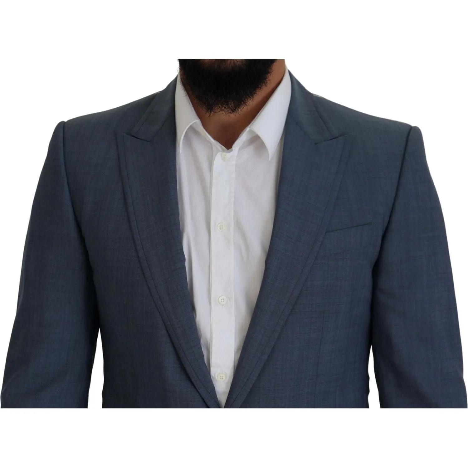 Dolce & Gabbana Elegant Blue Single Breasted Sport Blazer