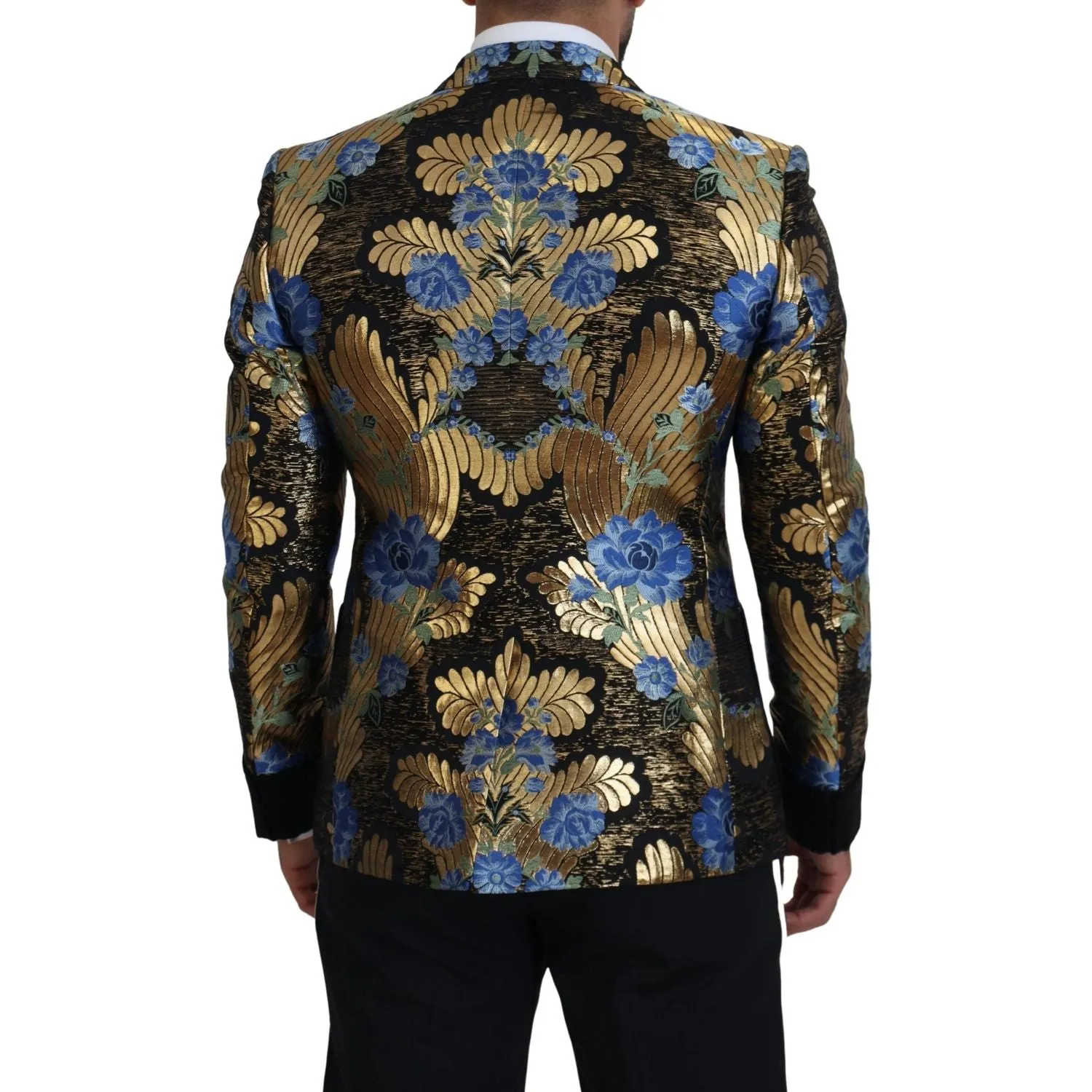 Dolce & Gabbana Elegant Floral Evening Party Blazer