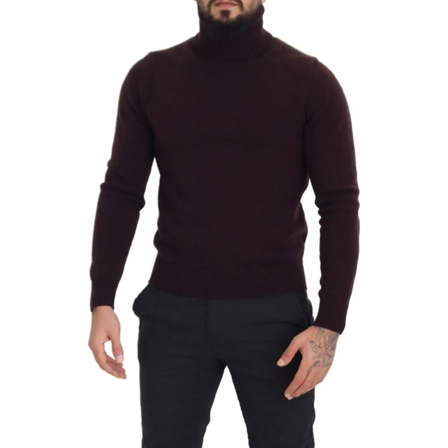 Dolce & Gabbana Elegant Turtleneck Wool Pullover Sweater