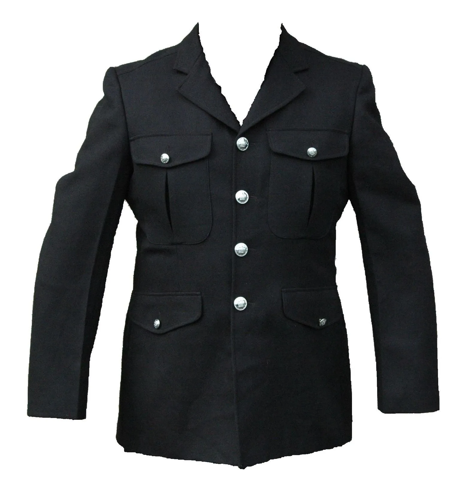 Ex Police Mens Dress Tunic Jacket Uniform 100% Wool MTUN01A