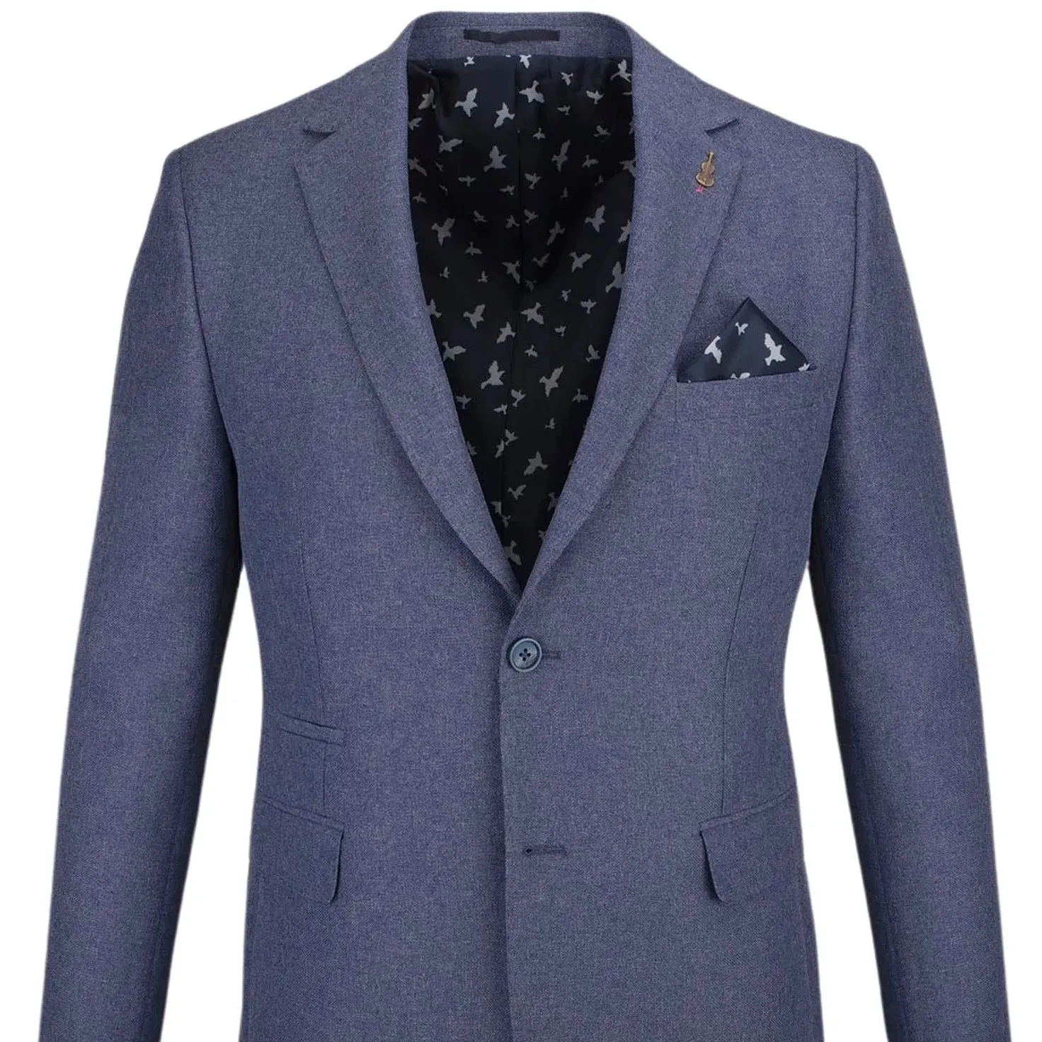 Fratelli Petrol Blue Blazer