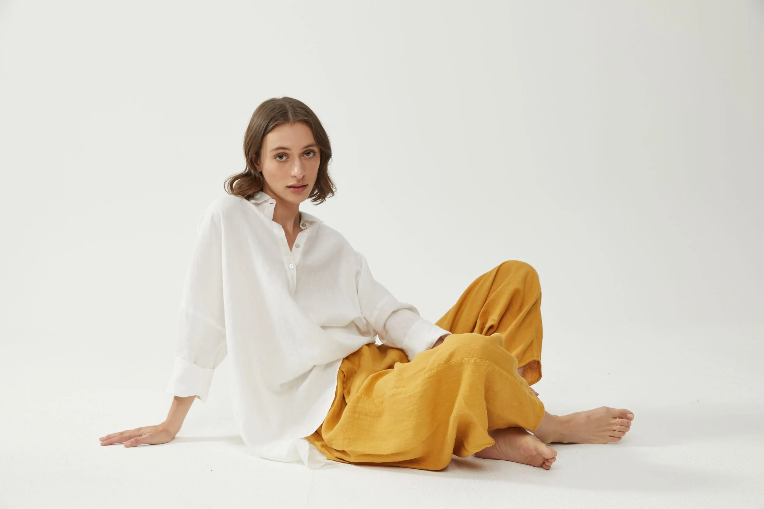 Giulia Shirt Natural Linen