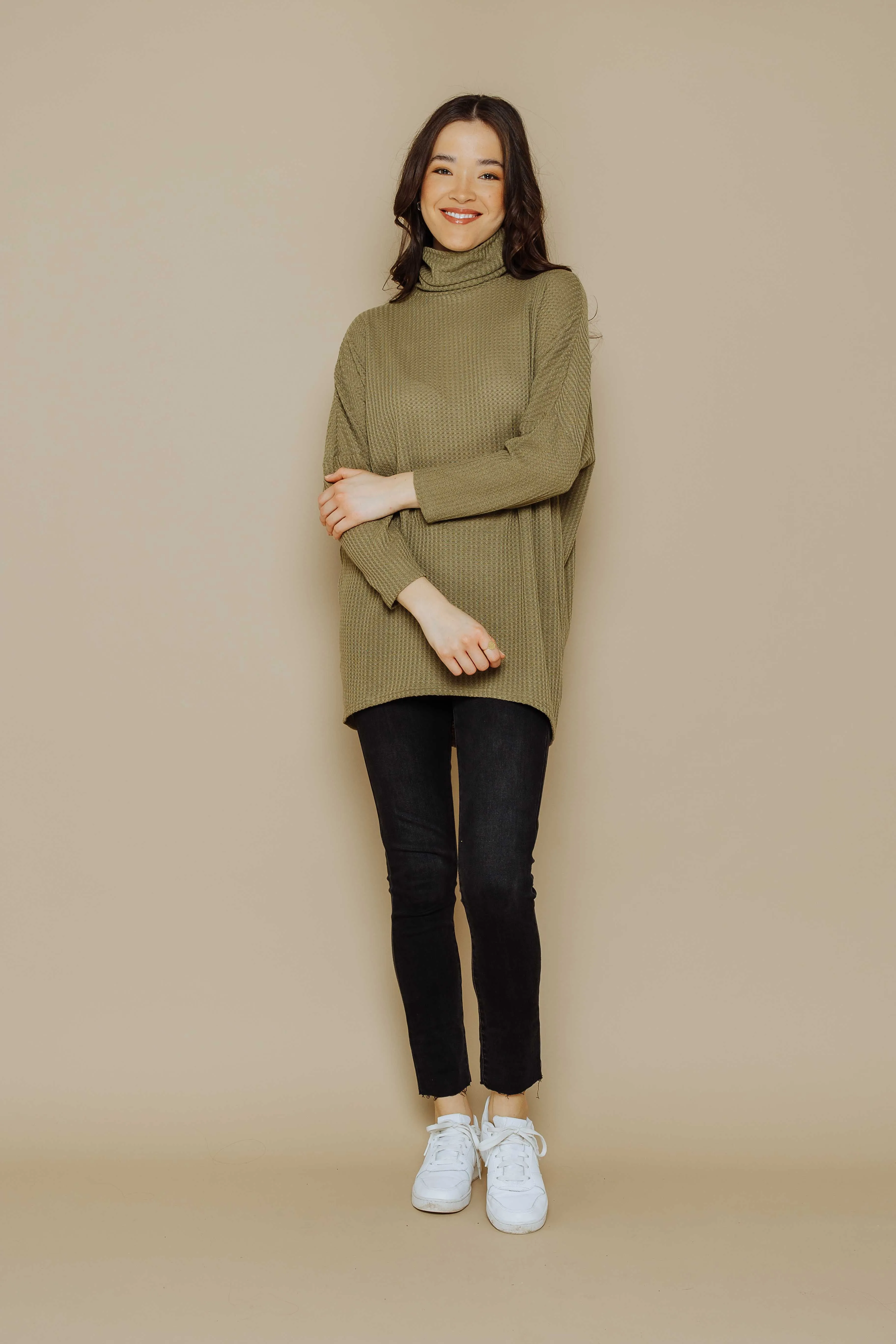 Hailey-Waffle Tunic