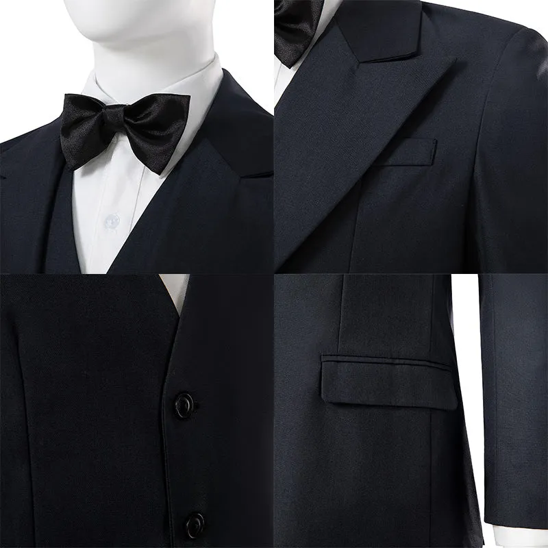 Joker 2 Arthur Fleck Black Cosplay Costume