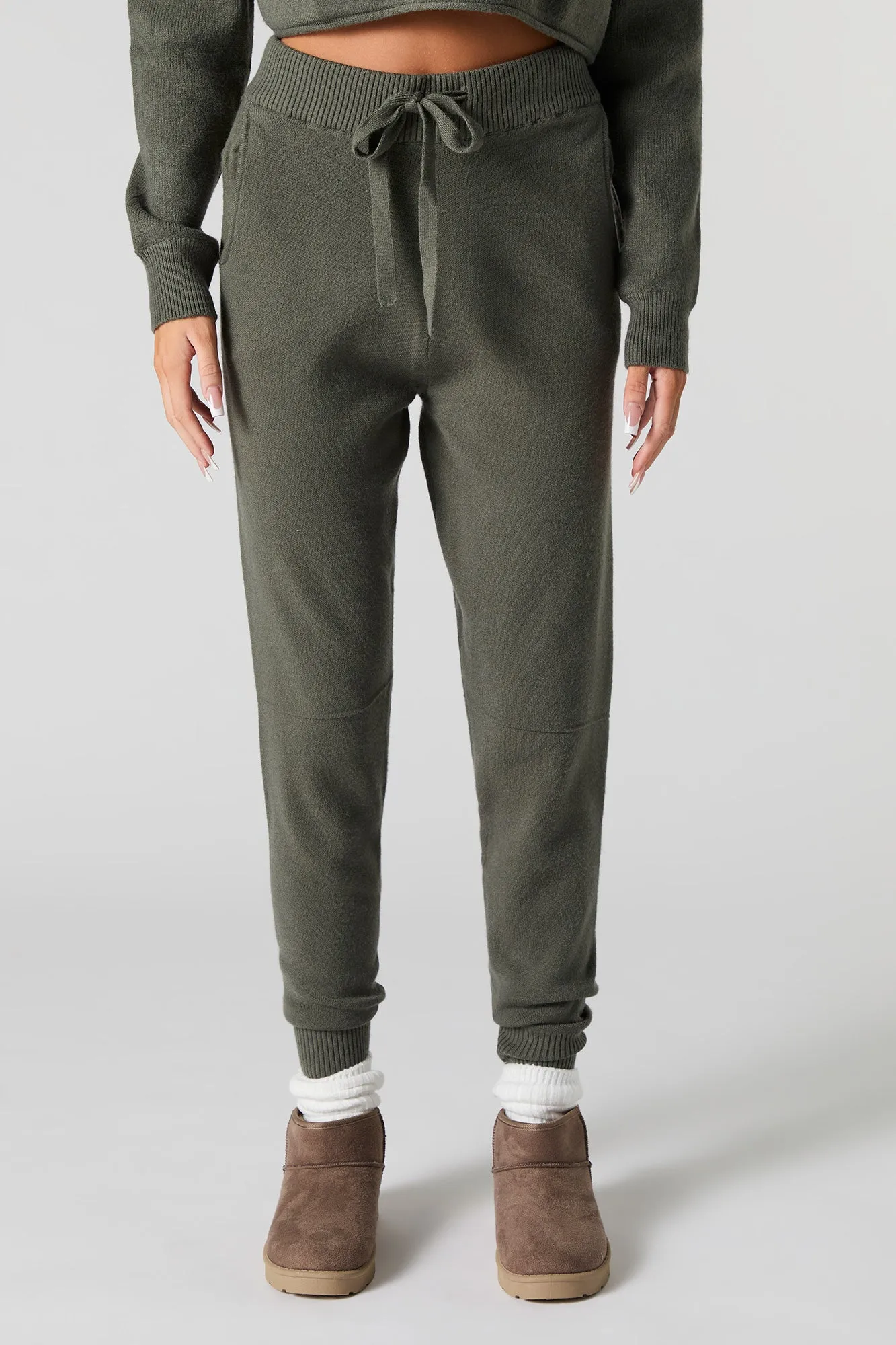 Knit Drawstring Jogger