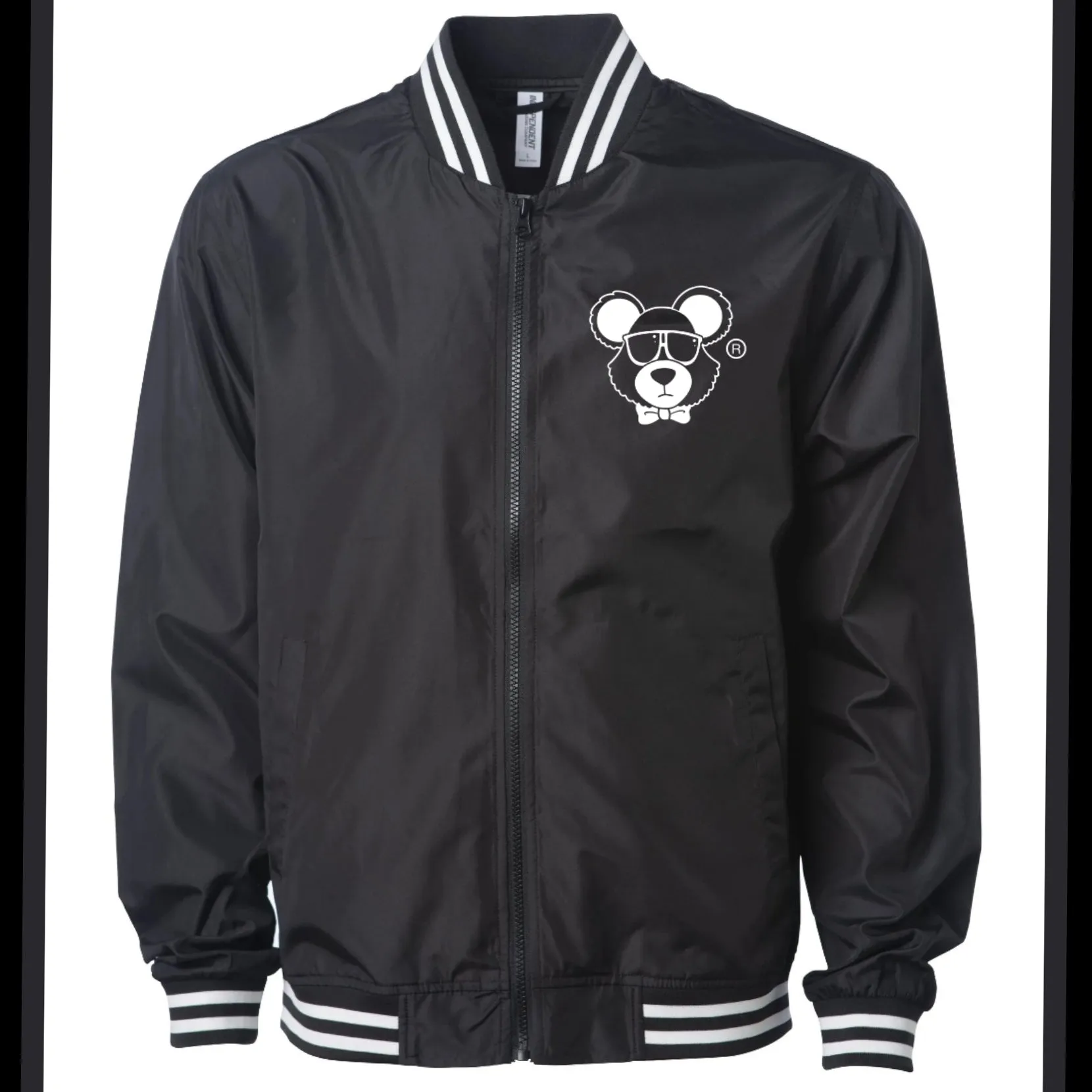 Luxury Lifestyle Bear Lightweight Bomber Jacket