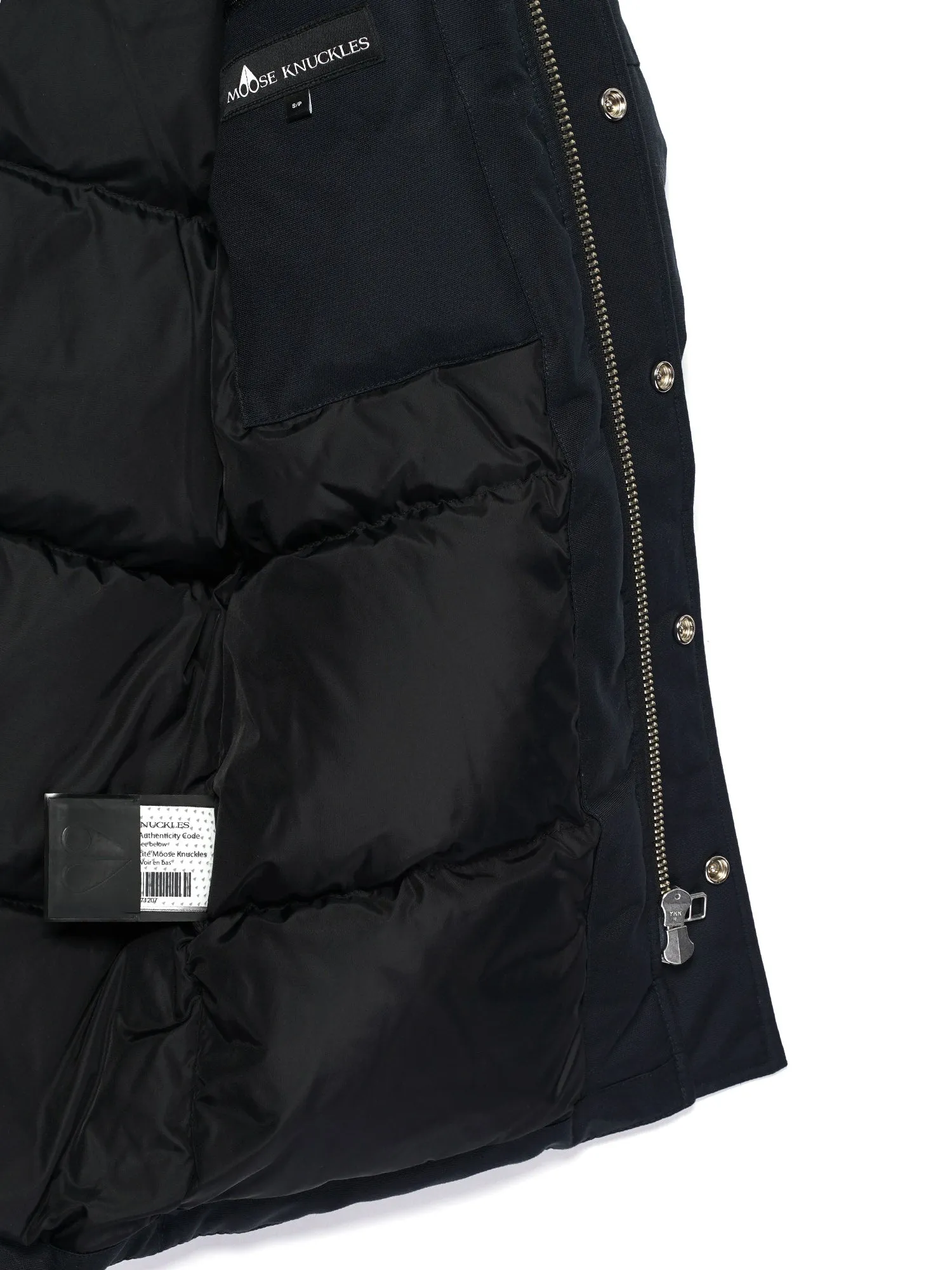 M STIRLING PARKA_NAVY BLACK