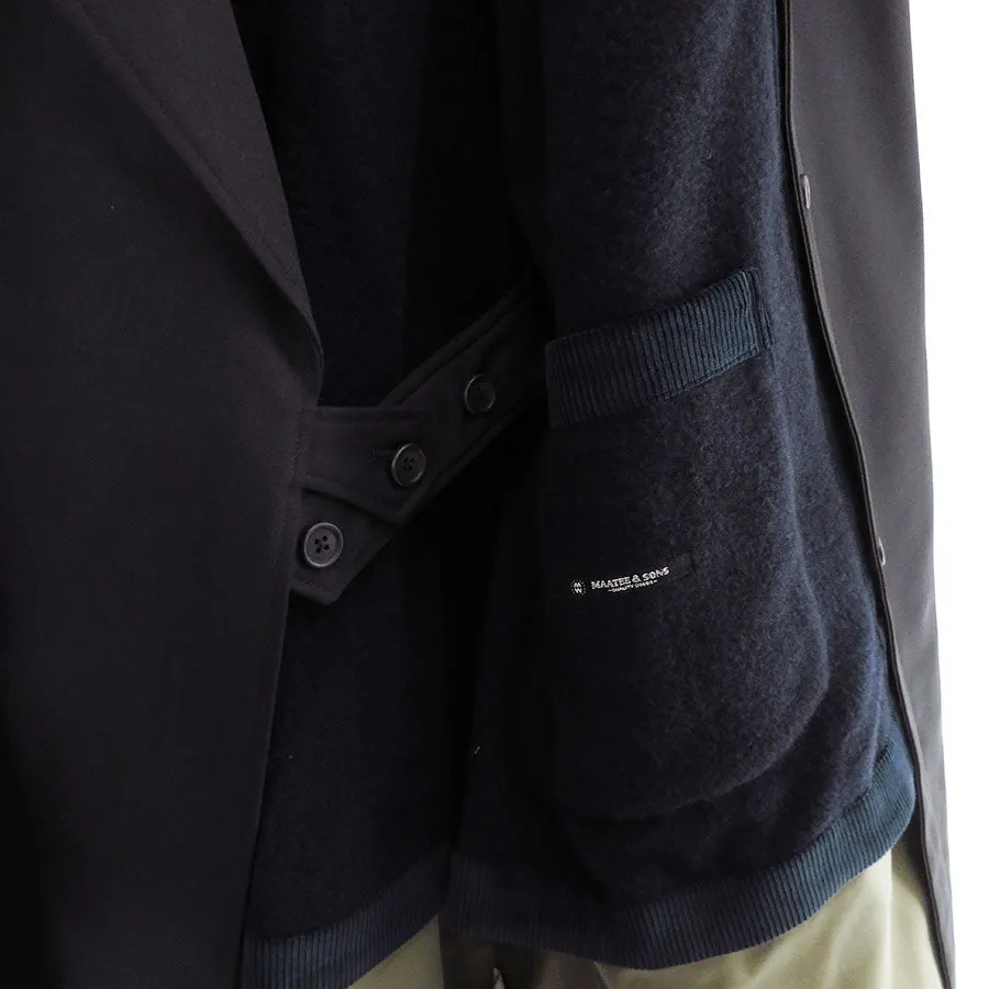 【MAATEE&SONS/マーティーアンドサンズ】<br>OVERCOAT <br>MT4303-0704B