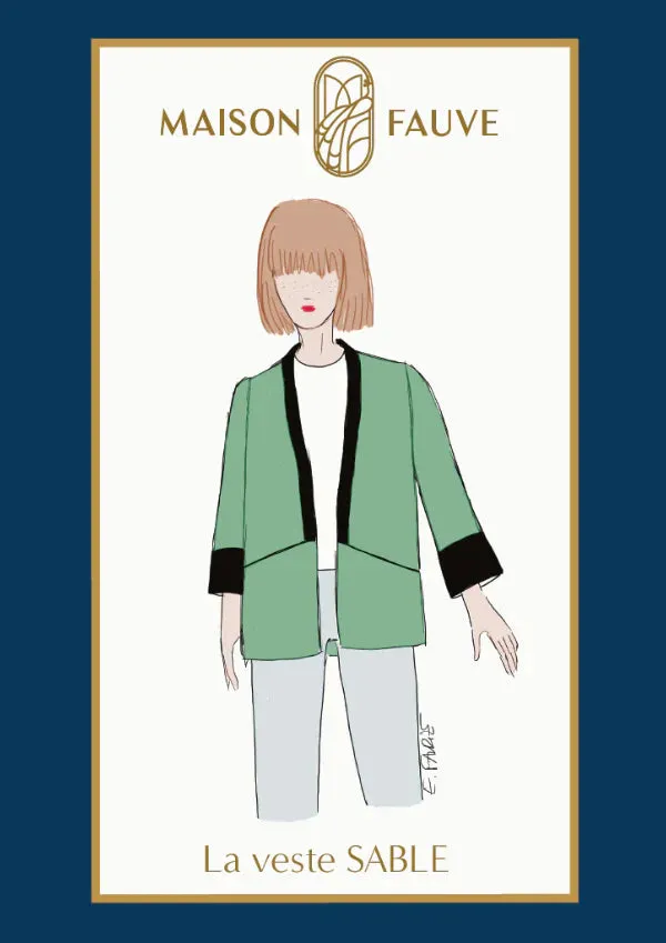 Maison Fauve - Sable Jacket Sewing Pattern