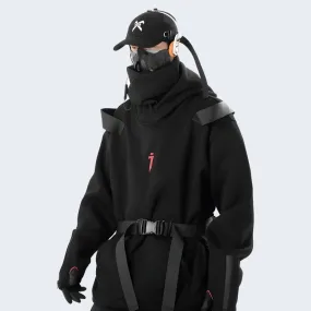 Men's High Neck Hoodie