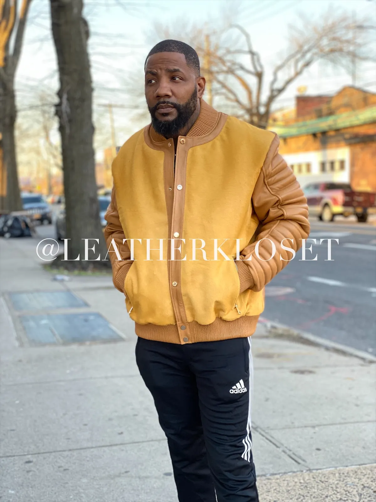 Men's Meek Bomber Jacket Wheat