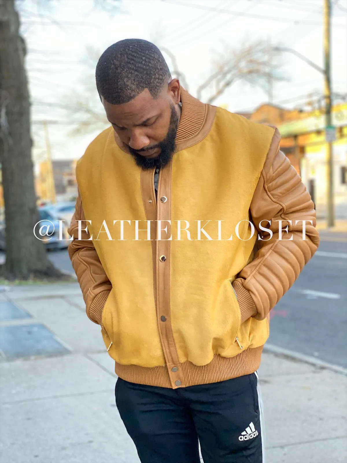 Men's Meek Bomber Jacket Wheat