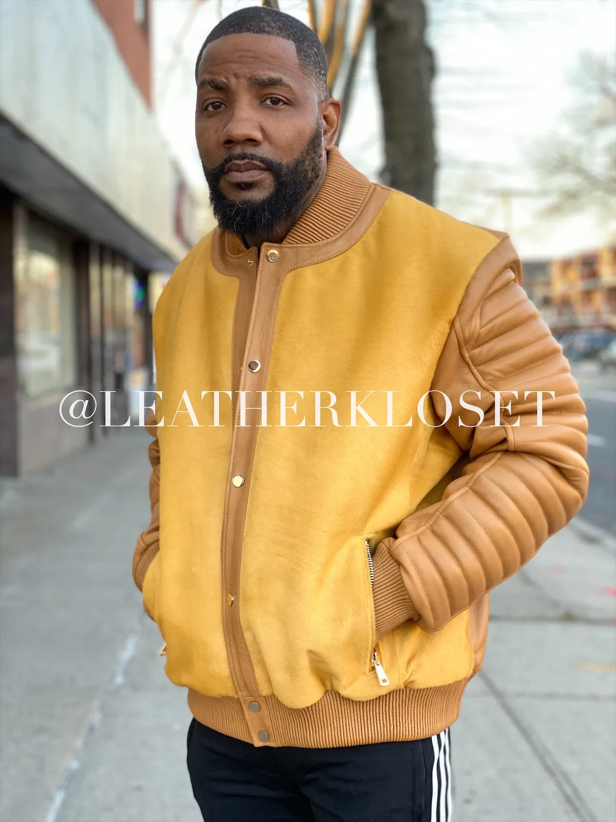 Men's Meek Bomber Jacket Wheat