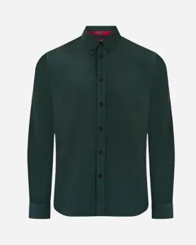 Merc CUDDON Corduroy Shirt Bottle Green